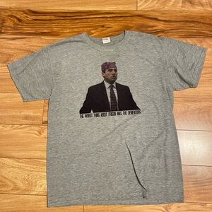 The Office Prison Mike Grey T-Shirt